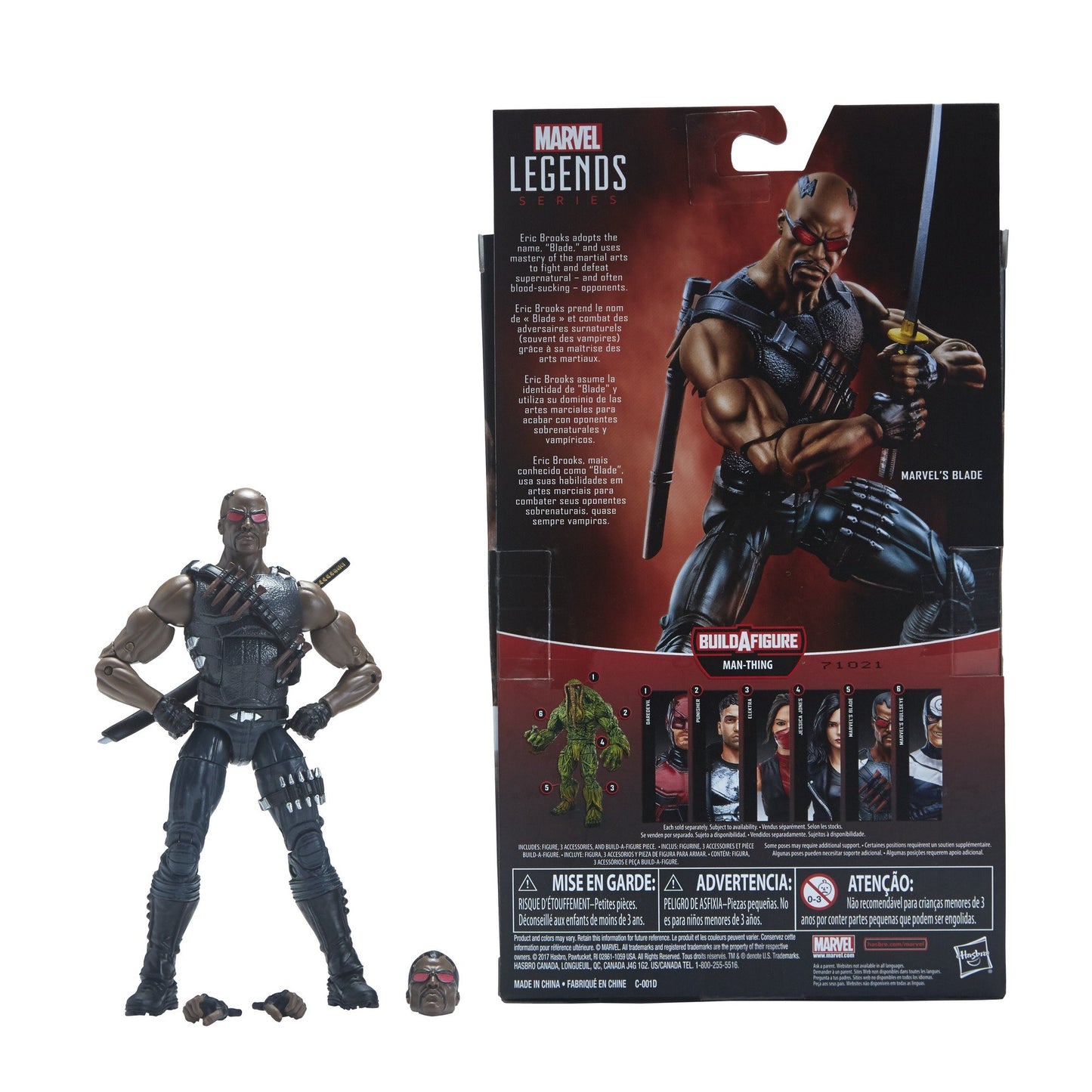 Marvel Knights Legends Series Blade, 6-inch
