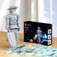 Mega Maid Spaceball I Creative Building Set with Mini Eagle 5, Space Movie Car Robot Model Building Kit, Christmas Birthday Toy Gift for Fans Teens
