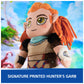 PlayStation Horizon Forbidden West, Premium 10-Inch Aloy Collector Grade Plush Toy, Cute Plushies and Kids Toys for PS5 Fans of All Ages