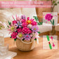 Utbttor LED Flower Bouquet Building Set, 23 Styles Artificial Botanical Blocks, 924 PCS DIY Flower Collection Table Decor Gift for Women & Girls