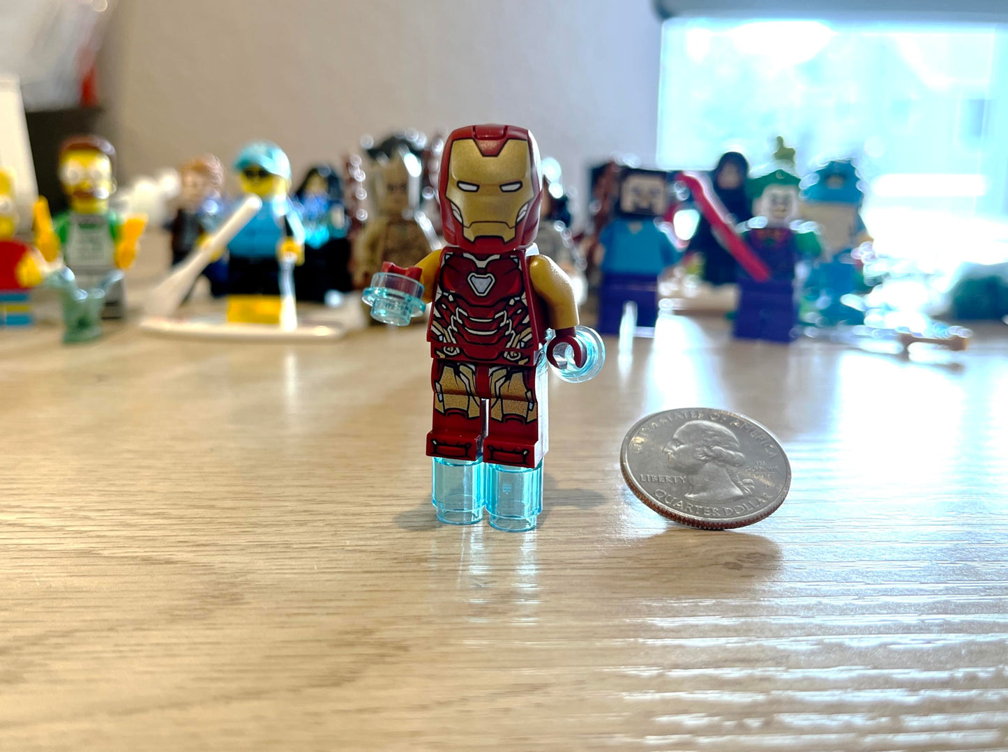 LEGO Marvel Super Heroes Avengers Endgame Minifigure - Iron Man Mark 85 Armor (with Blasters) 76131