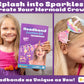 Bright Seed Headband Making Kit for Girls, DIY Hair Accessories - Mermaid