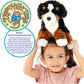 TigerHart Bastien The Bernese Mountain Dog - 13 Inch Stuffed Animal Plush