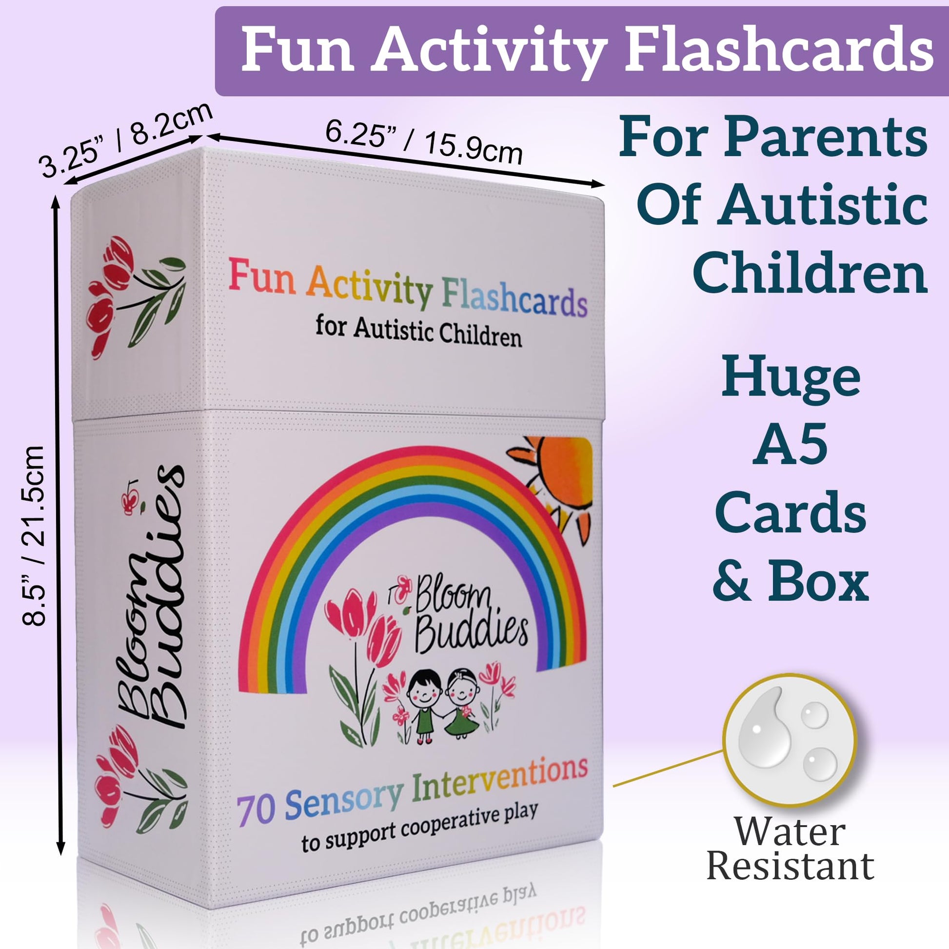 BLOOM BUDDIES - 70 Fun Sensory Games & Activities for Parents of Children with Autism ADHD. Sensory Play Ideas for Caregivers of Kids on the Spectrum
