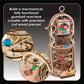 MindWare Gearjits: Gumball Machine Marble Coaster - Wooden 3D Building Puzzle for Teens & Adults - DIY STEM Building Toys for Kids - Fun for Adults