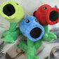 JHESAO 3 PCS Plants and Zombies Peashooter Plush Pea Sets Zombies Toys PVZ Plushies 1 2 Stuffed Soft Doll Pea 3 New