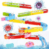 Fajiabao Bath Toys for Kids Ages 4-8 Water Slides with Suction Cups