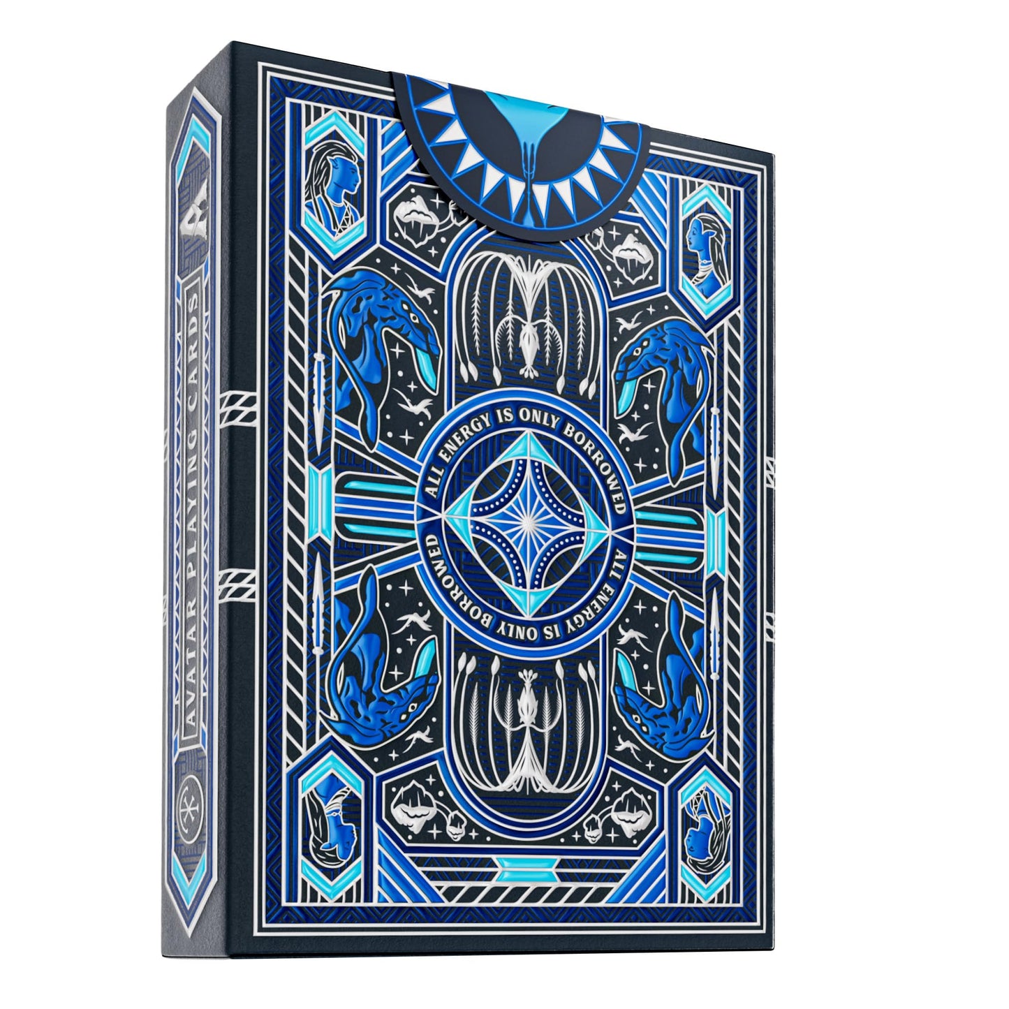 theory11 Avatar Playing Cards Eye of Eywa Edition | Official Collector's Deck | Bioluminescent Na'vi Design | Foil Embossed Tuck Box | Loved by Avatar