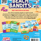 Happy Camper - Beach Bandits - A Game of Greedy Gulls | Hilarious Seagull Card Game for Summer Travel and Family Game Night | 2-4 Players Ages 8+