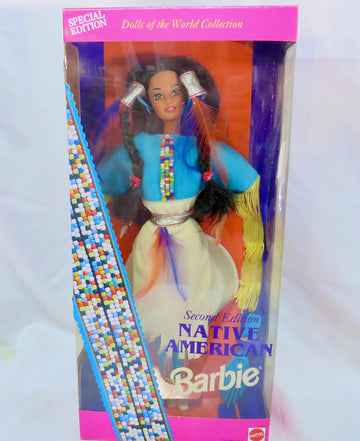 Special Edition Barbie 1993 Dolls of the World - Second Edition Native American Barbie Doll