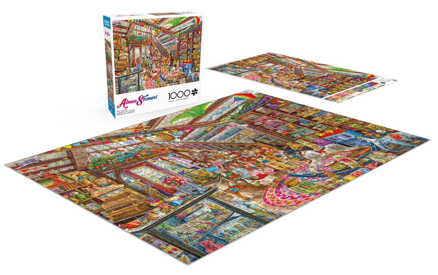 Buffalo Games - Aimee Stewart Toy Shoppe - 1000 Piece Puzzle for Adults
