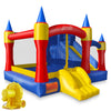 Cloud 9 Royal Slide Bounce House with Blower, Inflatable Bouncing Jumper for Kids