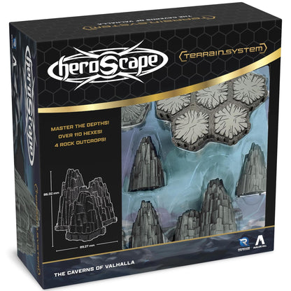 Renegade Game Studios Heroscape Caverns of Valhalla Terrain Expansion