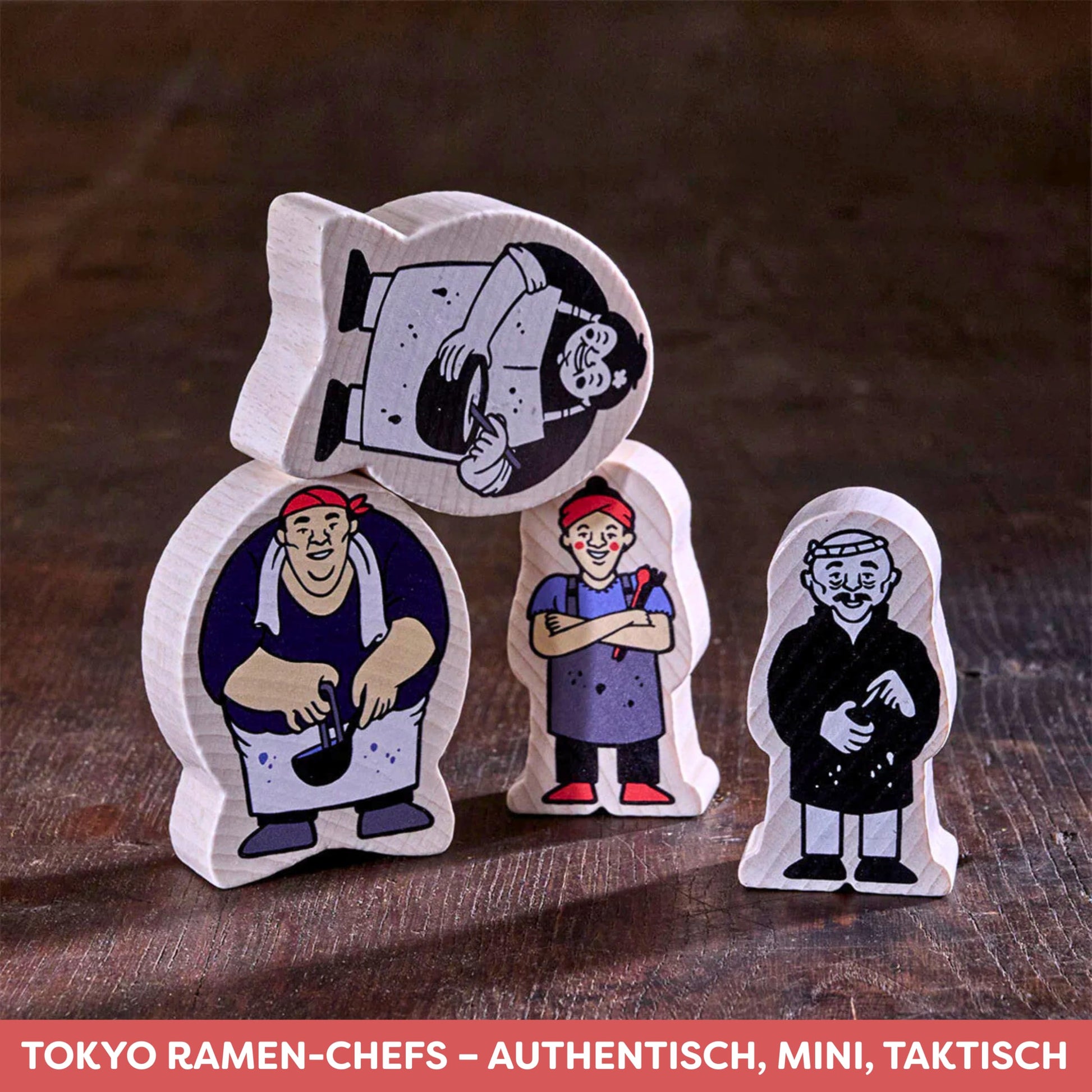 Heldbergs Games Ramen Chef - The Creative Flip Memo Game for Ramen Fans! Experience Japanese Design, Ideal for Adults and Families Aged 8+