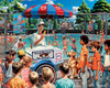 White Mountain 1000 Piece Jigsaw Puzzle Summer Ice Cream, Good Humor Man