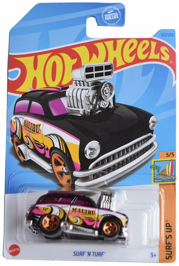 Hot Wheels Surf 'n Turf, Surf's Up 5/5 [Black] 122/250