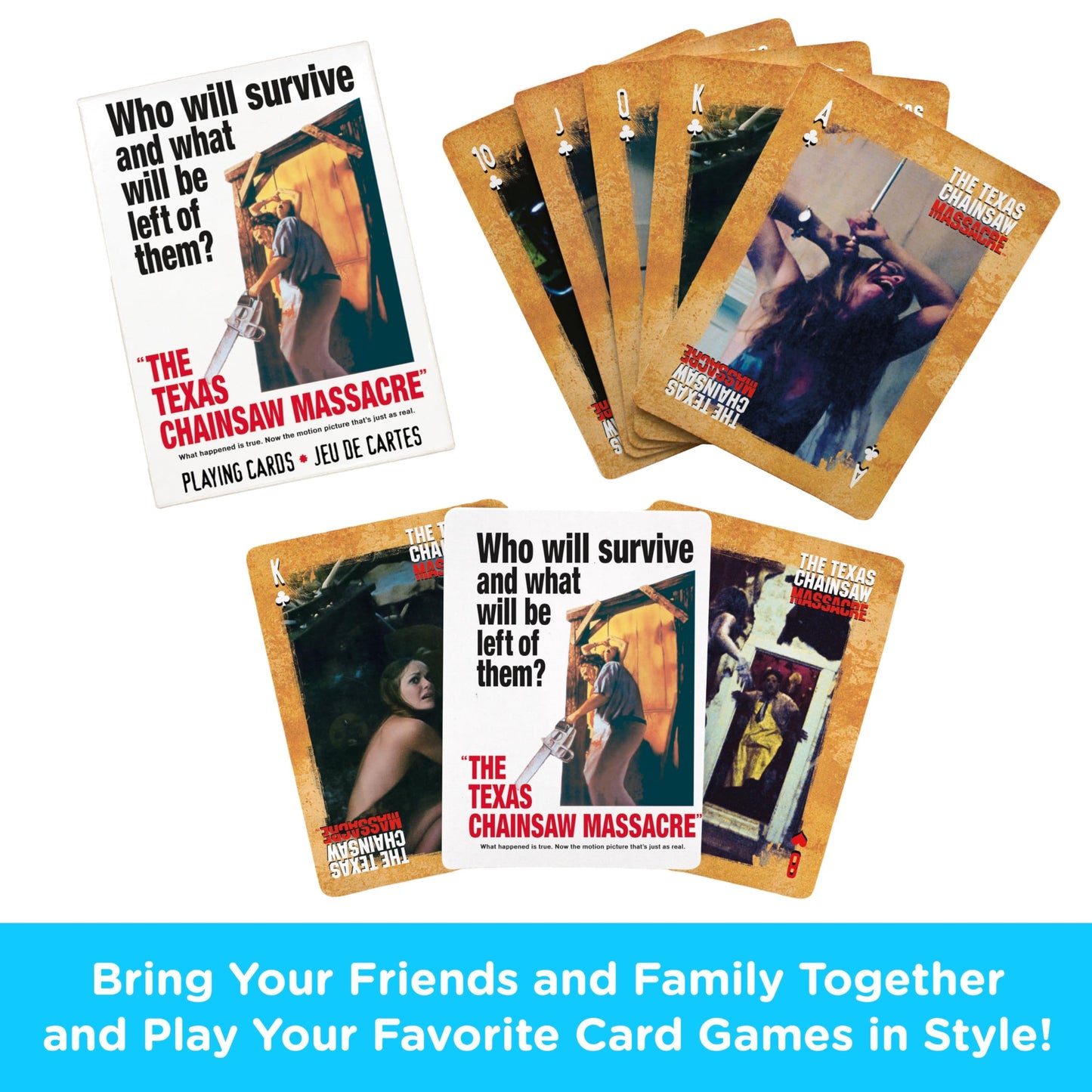 Texas Chainsaw Massacre Playing Cards Deck