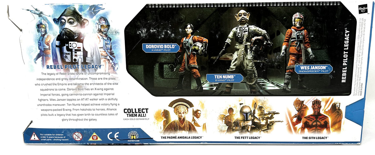 G. I. Joe Star Wars Evolutions Rebellion Pilots Legacy 3