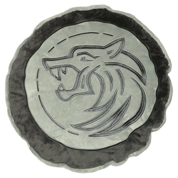 JINX Netflix's The Witcher Wolf School Pillow Plush, Multi-Colored, 15" Diameter Home Decor