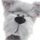 GUND Bentley Wire Hair Terrier Dog 11.5"" Plush, Gray (320585)