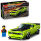 LEGO Speed Champions Dodge Challenger SRT Hellcat Sports Car Toy - Building Set for Learning, Play and Display - Kids Toy for Boys and Girls, Ages 9+