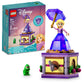 LEGO Disney Princess Twirling Rapunzel 43214 Building Toy with Diamond Dress Mini-Doll and Pascal The Chameleon Figure, Wind Up Toy Rapunzel, Disney