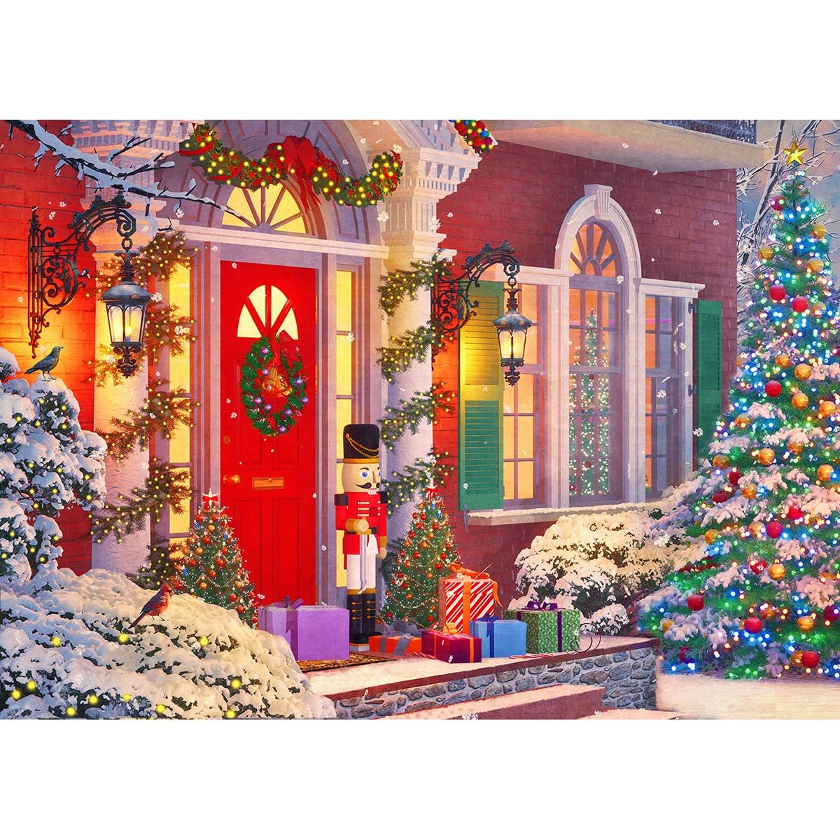 Springbok Christmas House 500 Piece Jigsaw Puzzle for Adults