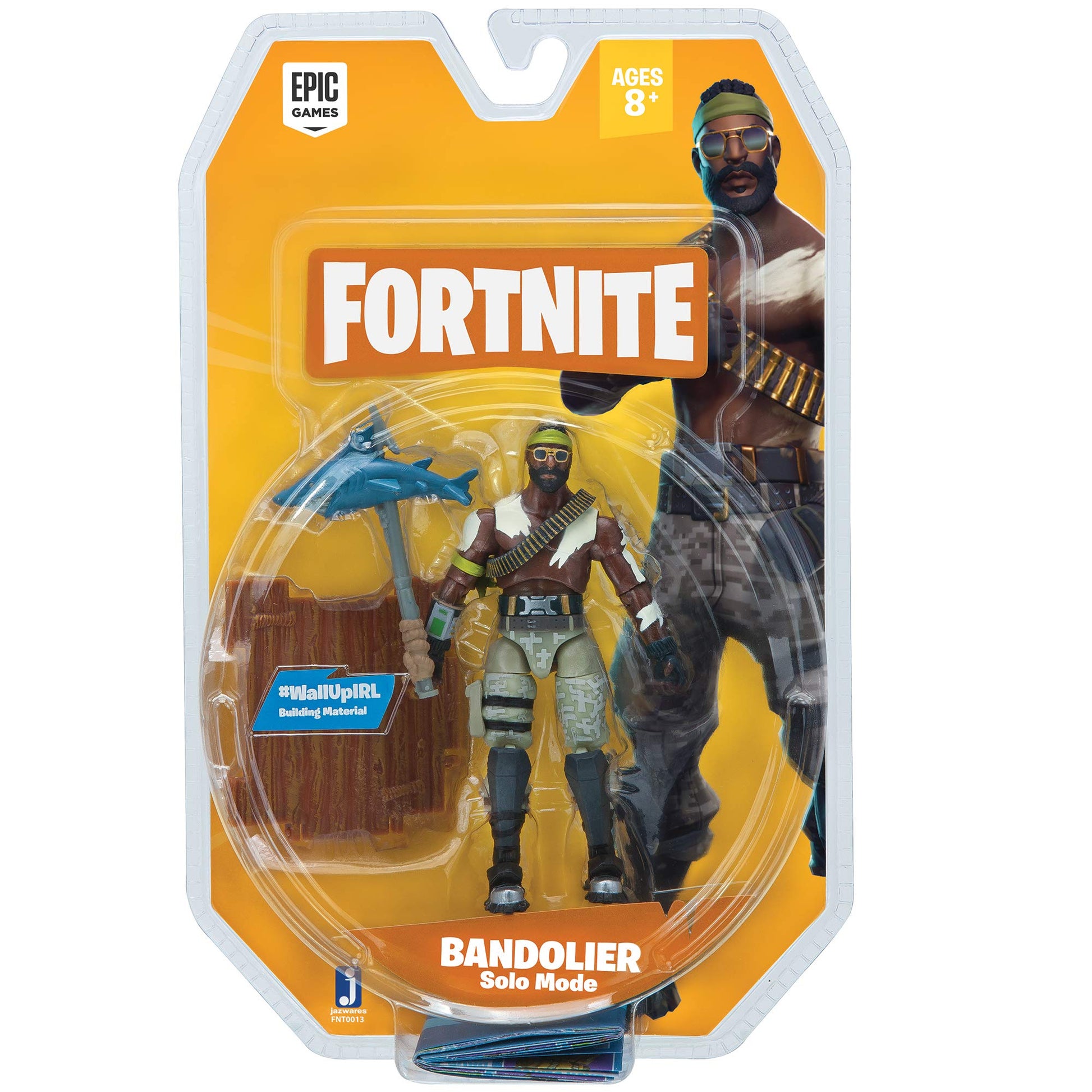 Jazwares FORTNITE Solo Mode Core Raptor Figure Pack, Bandolier