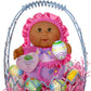 Cabbage Patch Kids Official, Newborn Baby African American Girl Doll - Comes with Swaddle Blanket and Unique Adoption Birth Announcement 9 Inches