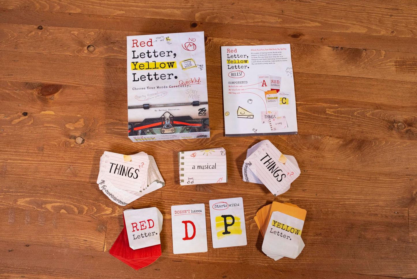25th Century Games, Red Letter Yellow Letter - for Ages 10 and Up, 2 to 8 Players | 2026 Origins Award Nominee