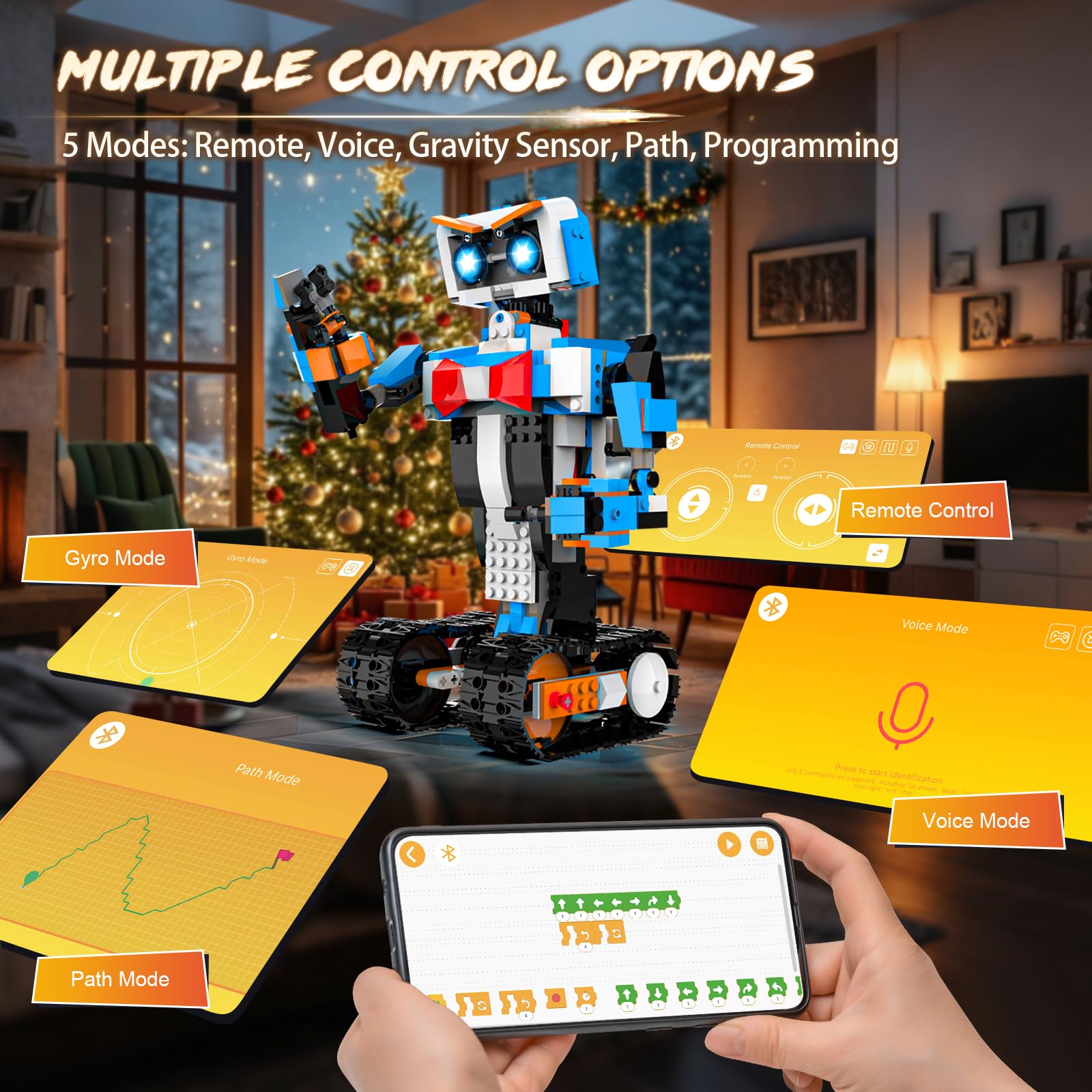 STEM Robot Building Toys for Kids, Robotics Science Toy for Boys Age 8-12