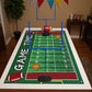 5 PCS Large Football Party Goal Post Decoration Kit with 2 PCS 15.75 in Field Goal Posts 1 PCS 59 in Court Table Runner 2 PCS 3.35IN Footballs