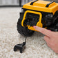 Maxx Action Tow & Go Steel Pick Up Truck Toy - Heavy Duty Free-Rolling Off-Road Vehicle Toy with Tow Winch, Realistic Lights & Sounds, Rubber Grip