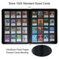 Rieton 16 Pocket 1024 Card Binder, Large Ringless Side Loading Pockets Trading Card Album Folder for TCG