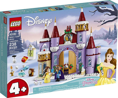 LEGO Disney Belle’s Castle Winter Celebration (43180) Disney Princess Building Kit; Makes a Great Birthday for Kids who Love Disney’s Beauty