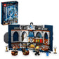 LEGO Harry Potter Ravenclaw House Banner Building Kit 76411-3D Harry Potter Room Wall Decoration, Great Gift Set for Boys Girls Kids, Hogwarts Castle