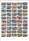 Greetings from America, Full Sheet of 50 34-Cent State Stamps, USA 2002, Scott 3561-3610