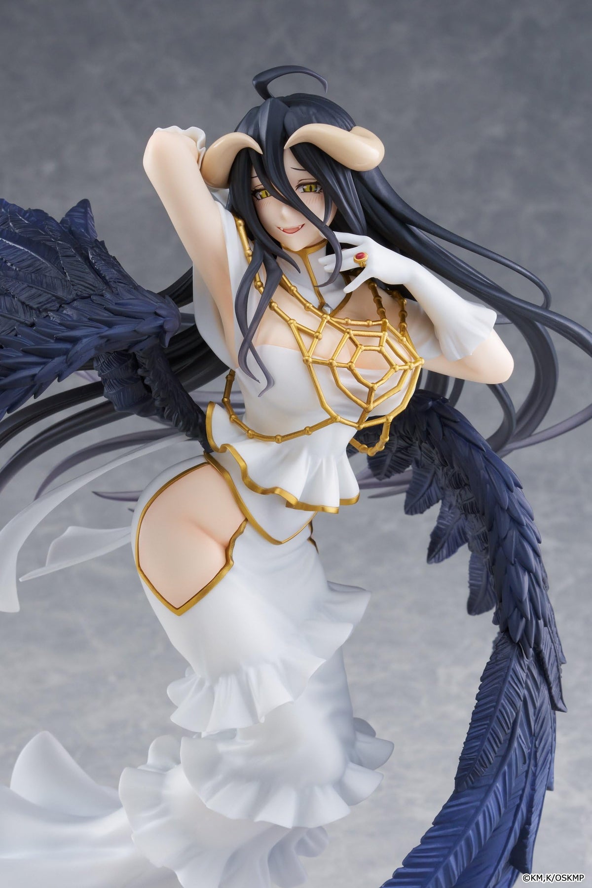 Taito-Overlord T-Most Figure - Albedo (Pure White Devil Ver.)