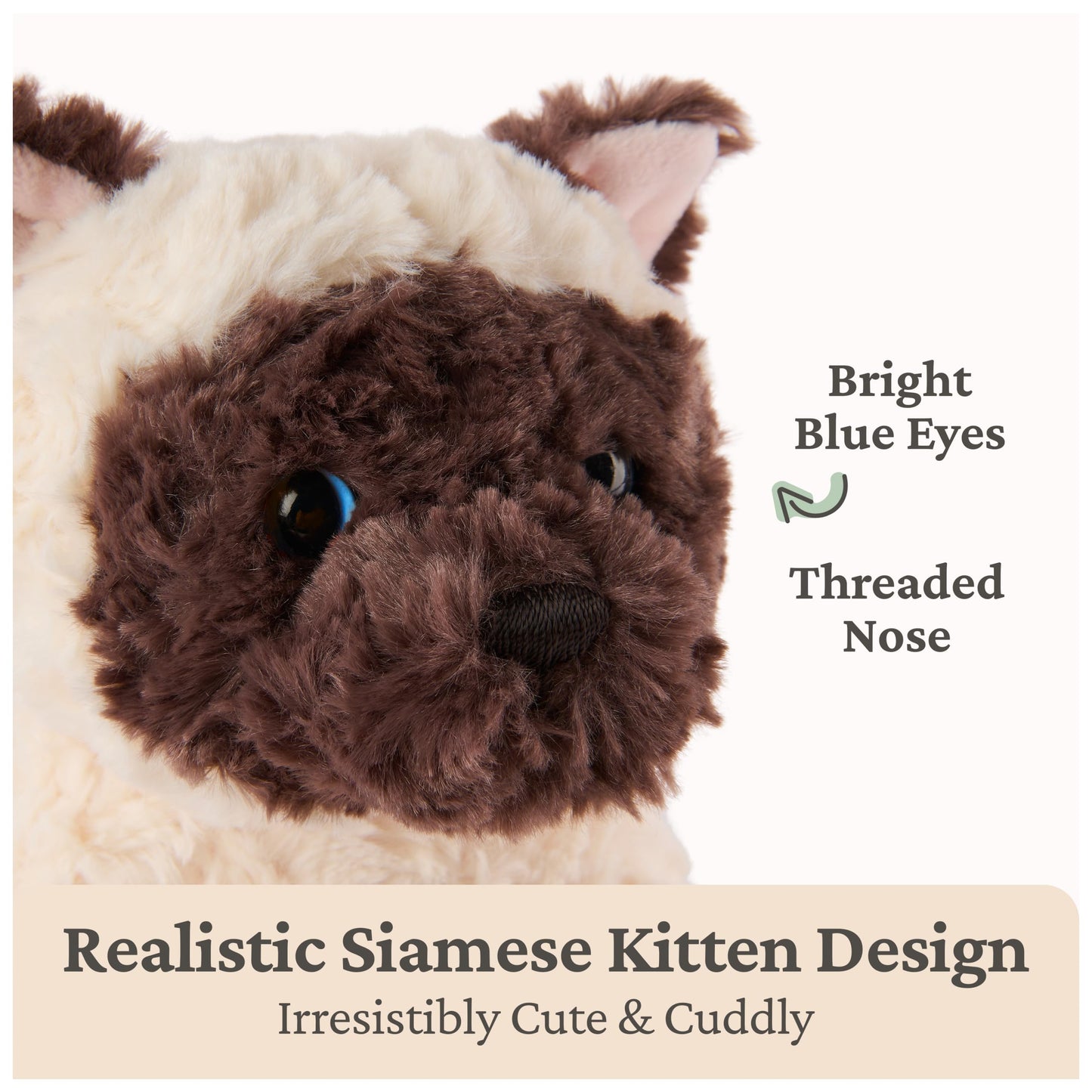 GUND Bootsie Siamese 9-Inch Kitten Stuffed Animal for Ages 1+