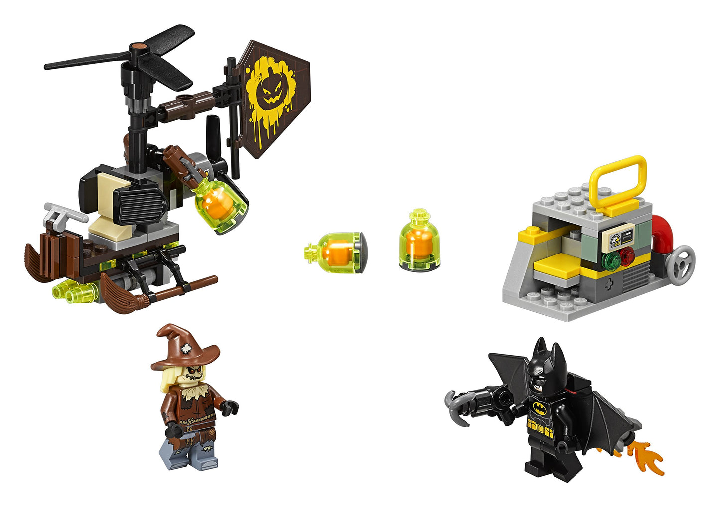 LEGO Batman Movie Scarecrow Fearful Face-Off 70913 Building Kit