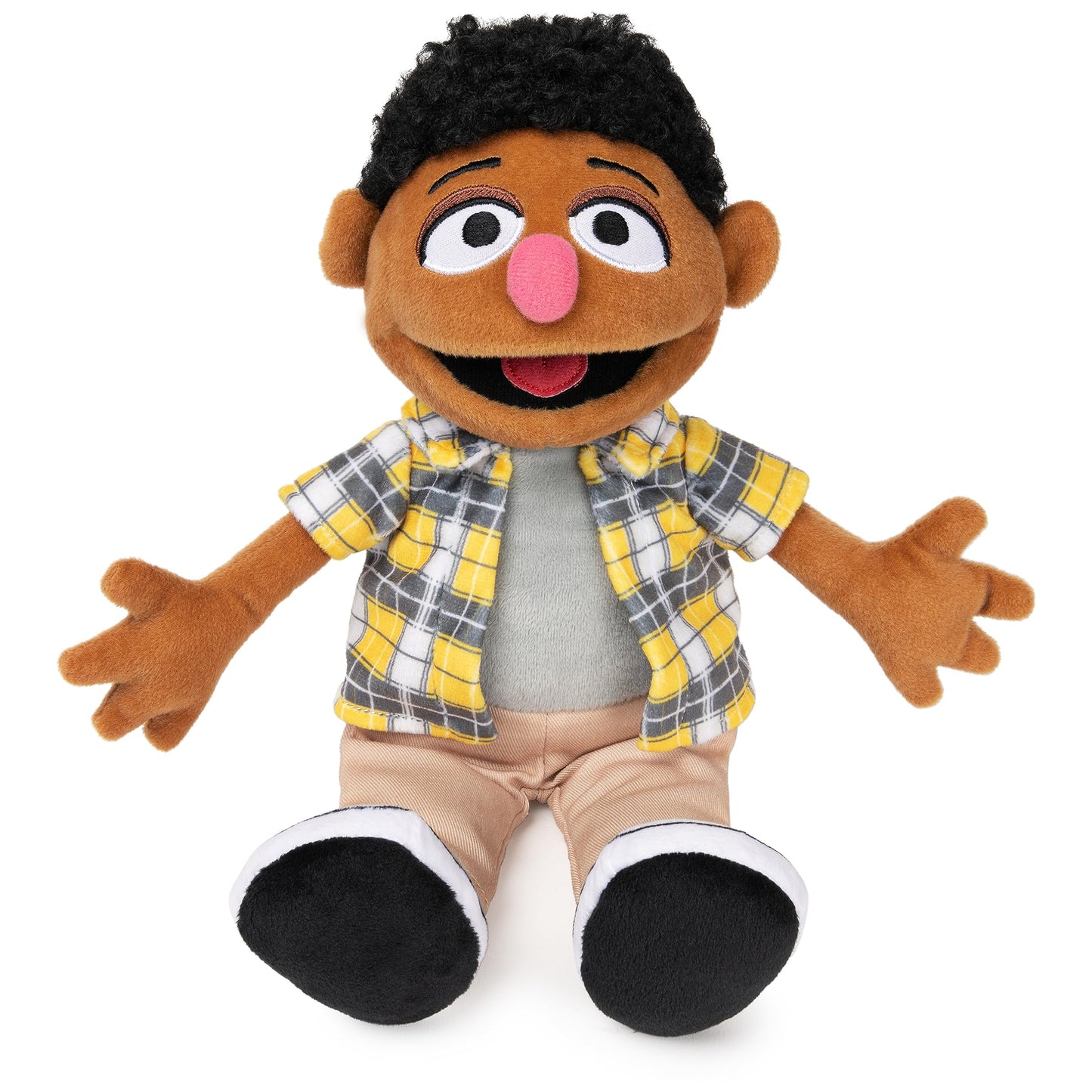 GUND Sesame Street Tamir 13-Inch Muppet Plush Toy for Ages 1+