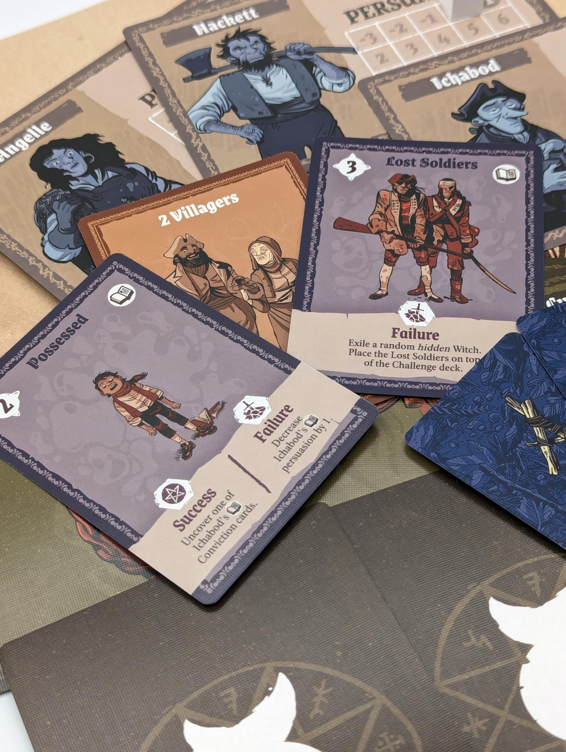 25th Century Games Witchcraft | Fast-Paced Solo Card-Driven Strategy of Witches Monsters Hidden Magic Jury Trials and Dark Village Missions | for 1