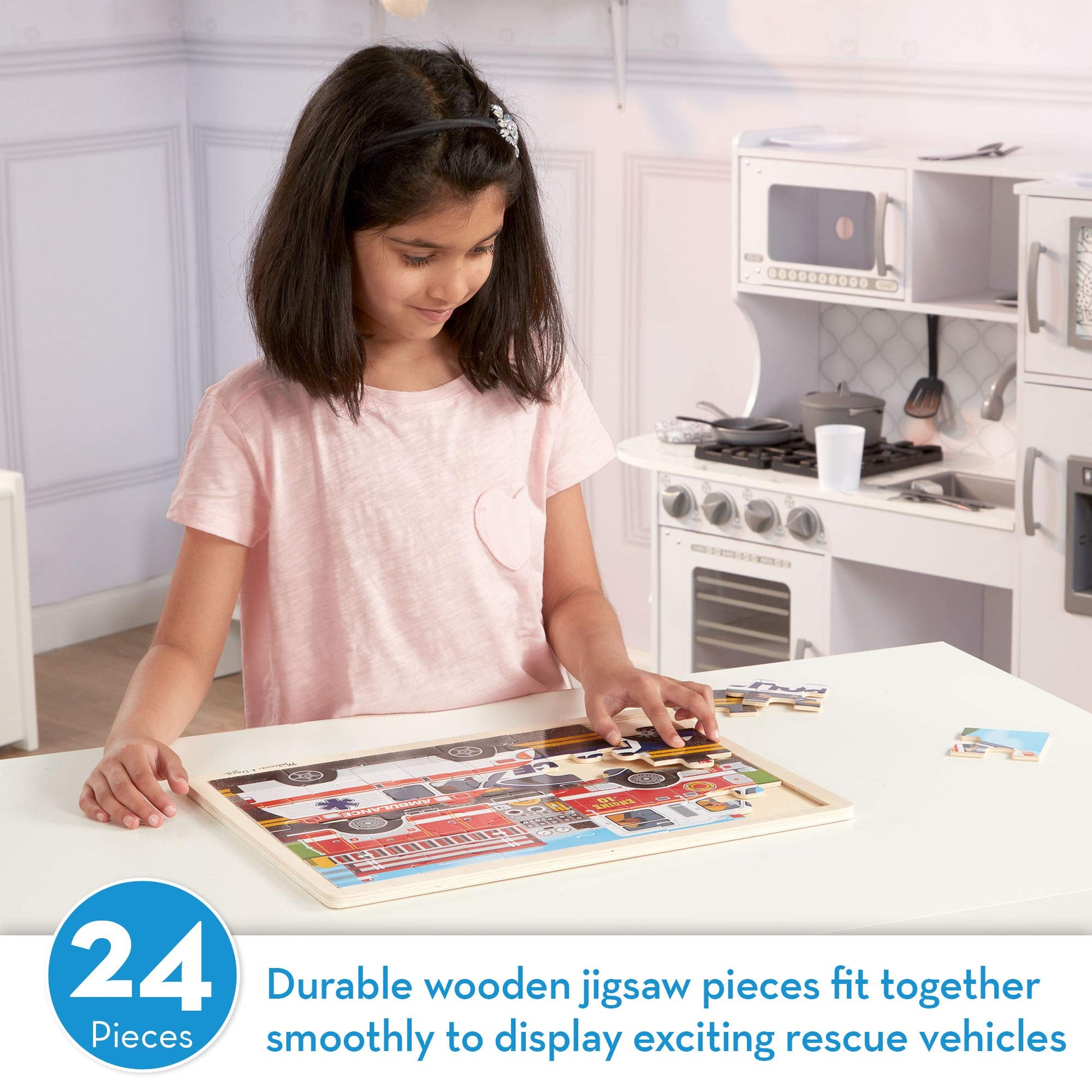 Melissa & Doug To The Rescue! Jigsaw 24pc