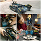 DC Comics Batman, Ultimate Transforming Batmobile Playset, 2-in-1 Playset with Exclusive Figure and Glider, Lights, Sounds, Kids Toys for Boys