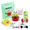 The Woobles Hello Kitty Crochet Kit - Beginners Wooble Crochet Animal Kit Crafts with Easy Peasy Yarn as seen on Shark Tank - with Step-by-Step Video