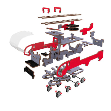 Buildex Speed Machines Fire Blaster Fire Truck