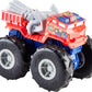 Hot Wheels Monster Trucks Twisted Tredz Vehicles, Creature-Themed 1:43 Scale Toy Truck with Pull-Back Motor & Giant Wheels, Gift for Kids Ages 3 Years