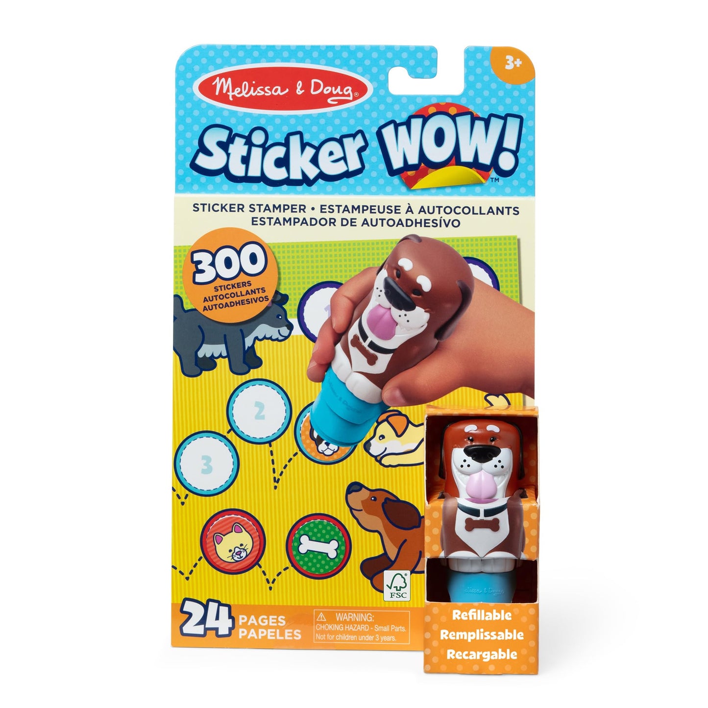 Melissa & Doug Sticker Wow! Dog Stamper and Activity Pad