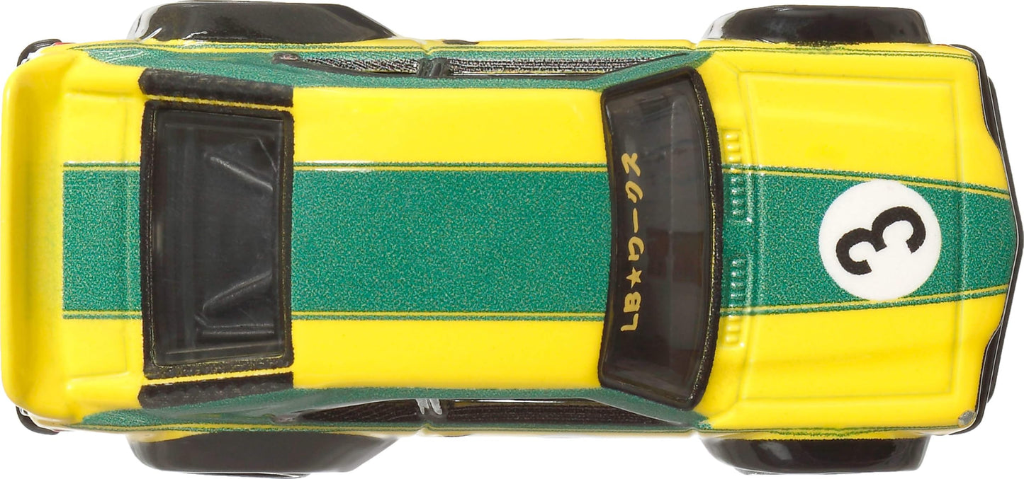 Hot Wheels Premium Car Culture Collectible Toy Car, 1:64 Scale Die-Cast Mazda RX3, Japan Historics 4 Vehicle with Real Riders Tires