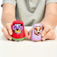 Bluey - Grannies Bingo 2.5" Figures - 2 Pack, Multicolor, 13041
